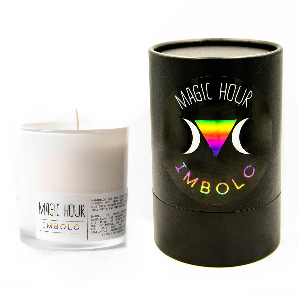 Imbolc Ritual Candle MAGIC HOUR