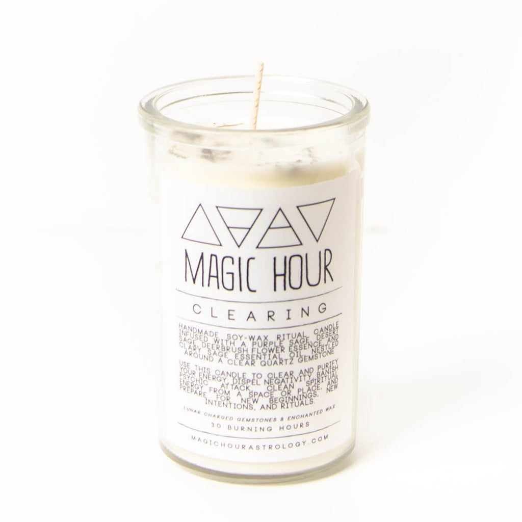Clearing Ritual Candle Small MAGIC HOUR