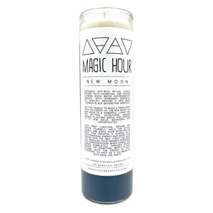 New Moon Ritual Candle - Large