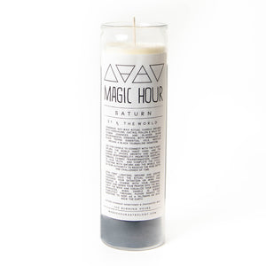 Saturn / The World Ritual Candle - Large
