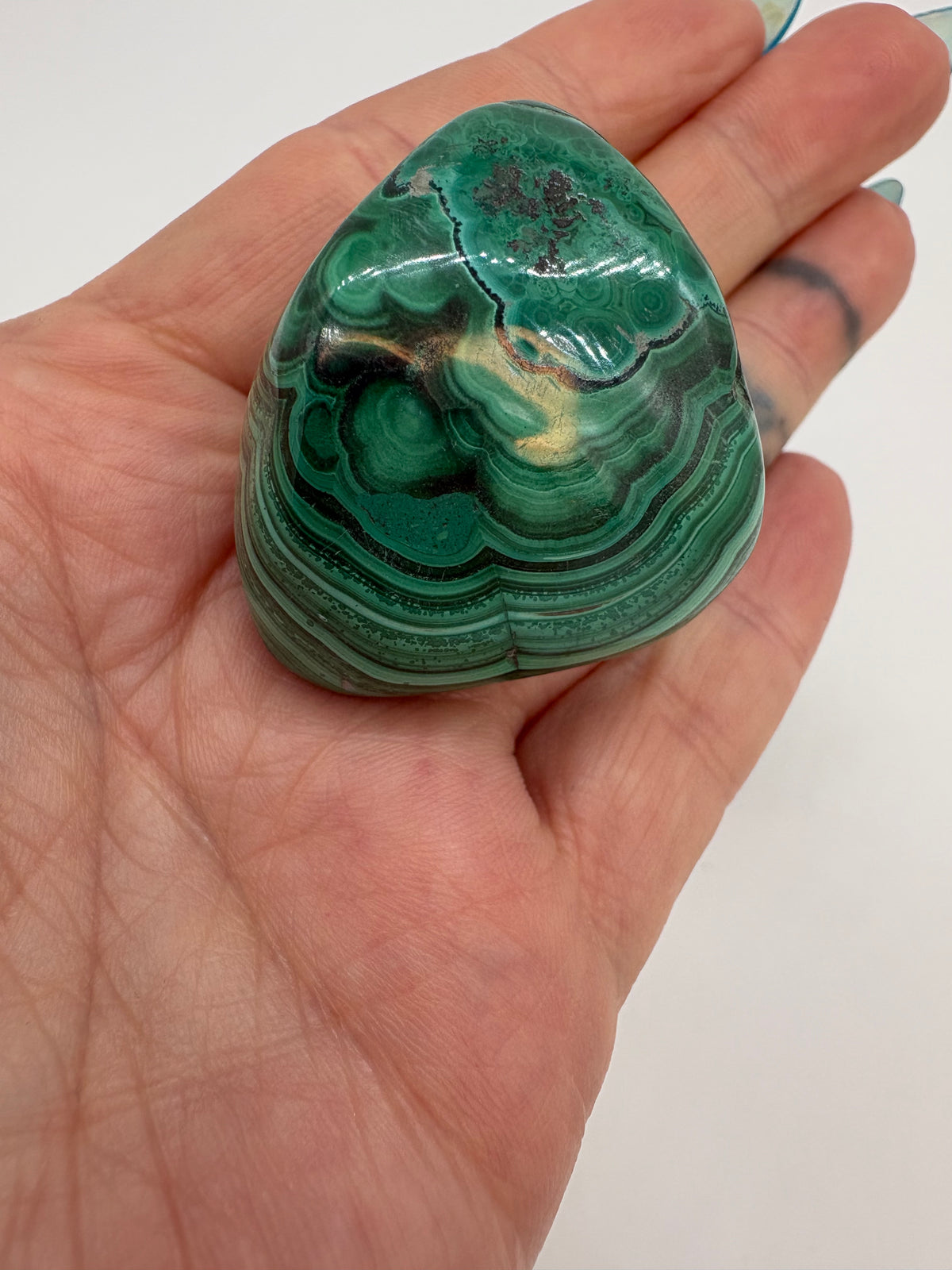 Malachite Tumbled Gemstone
