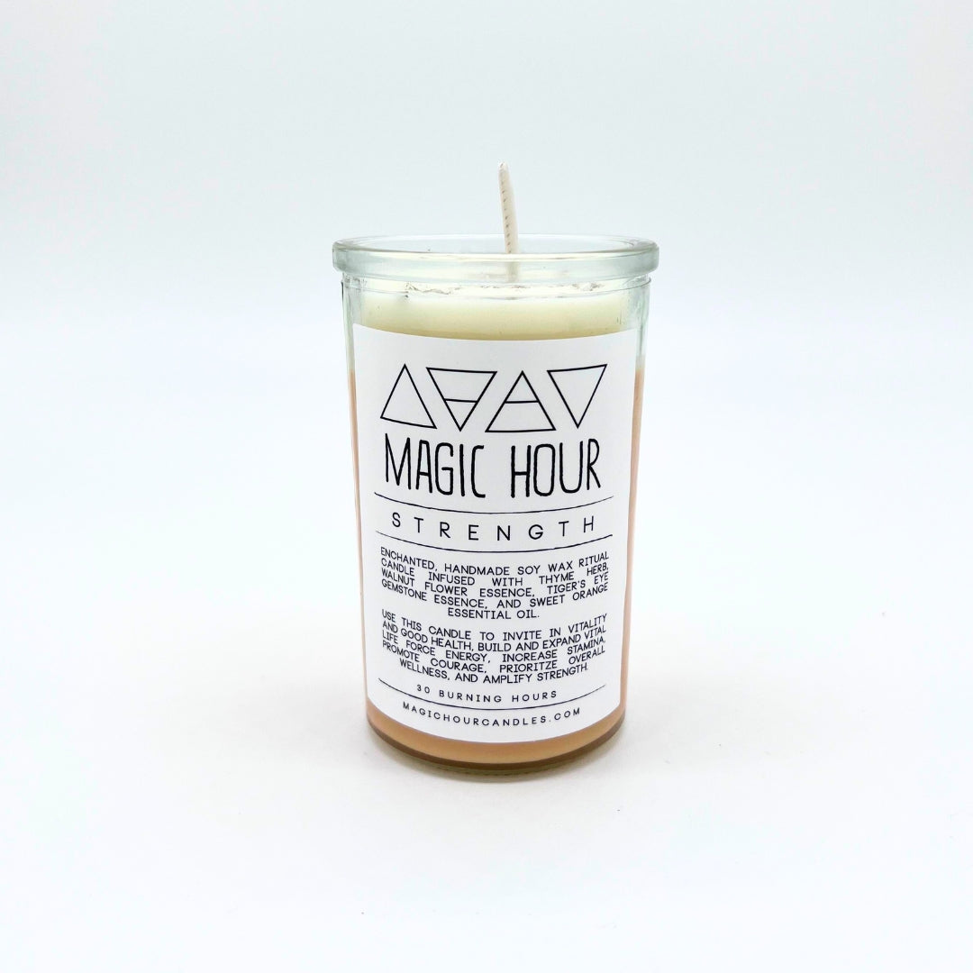 Strength Ritual Candle - Small – MAGIC HOUR