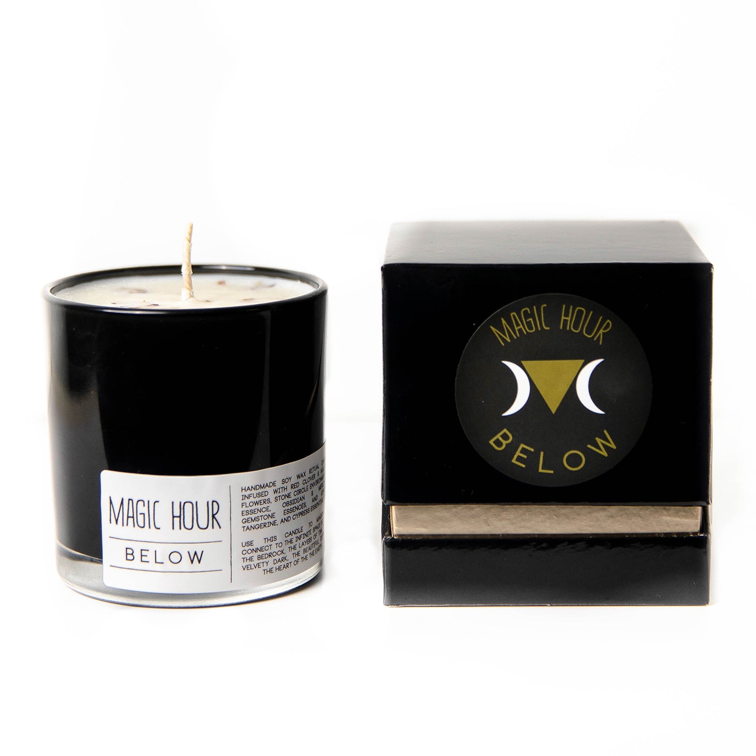 Below Ritual Candle