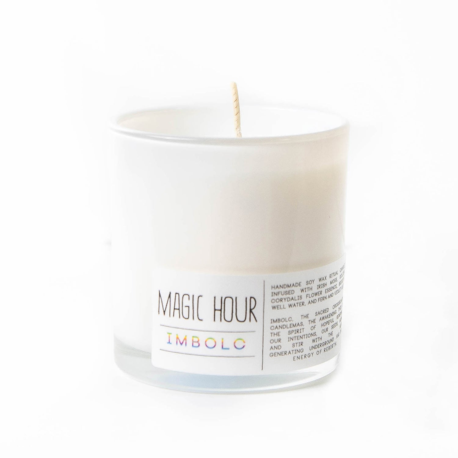 Imbolc Ritual Candle
