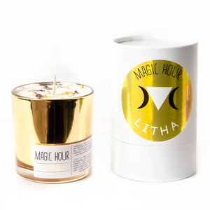 Litha / Summer Solstice Ritual Candle