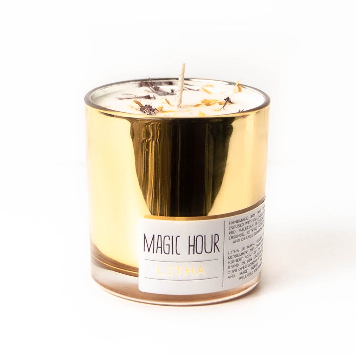 Litha / Summer Solstice Ritual Candle
