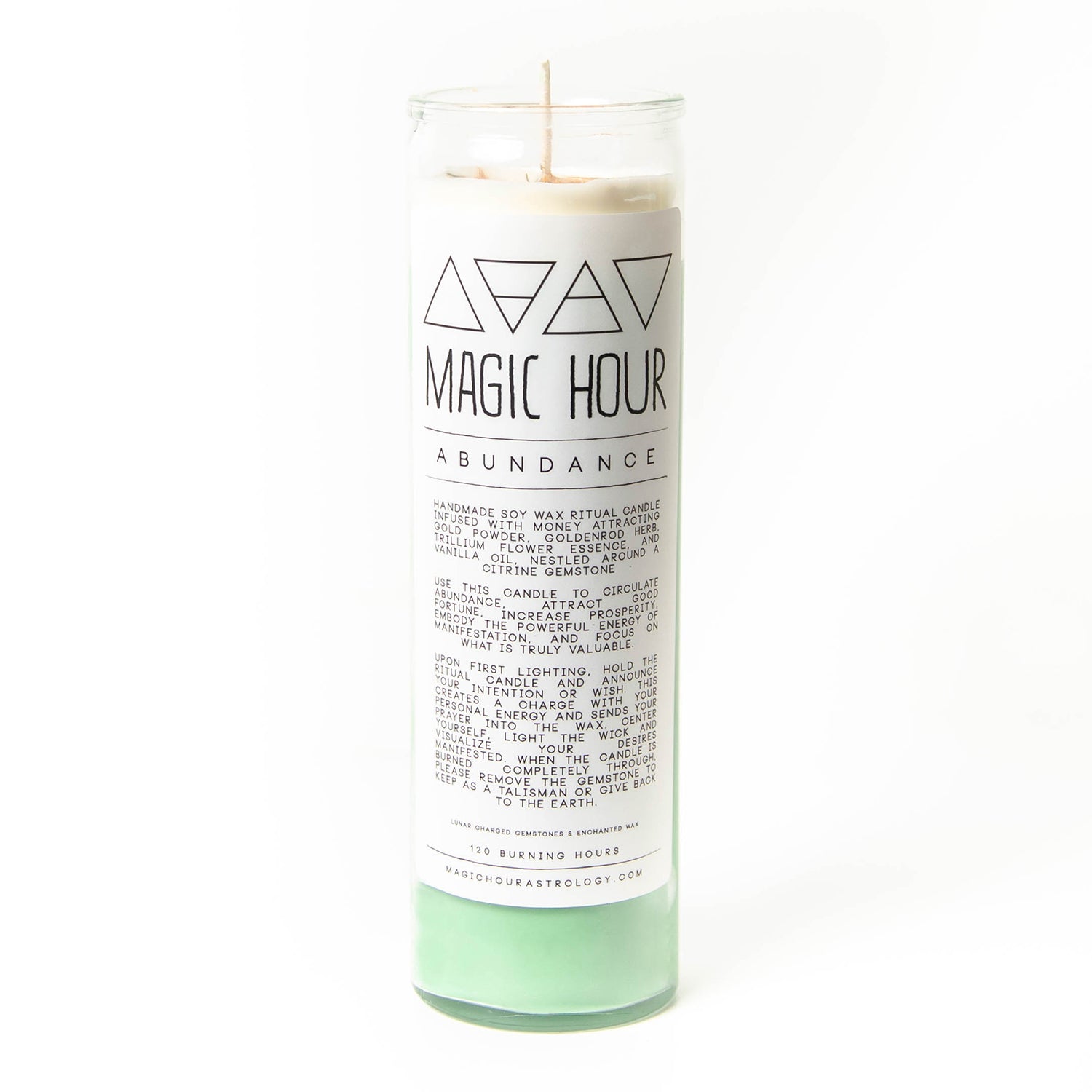 Abundance Ritual Candle - Large