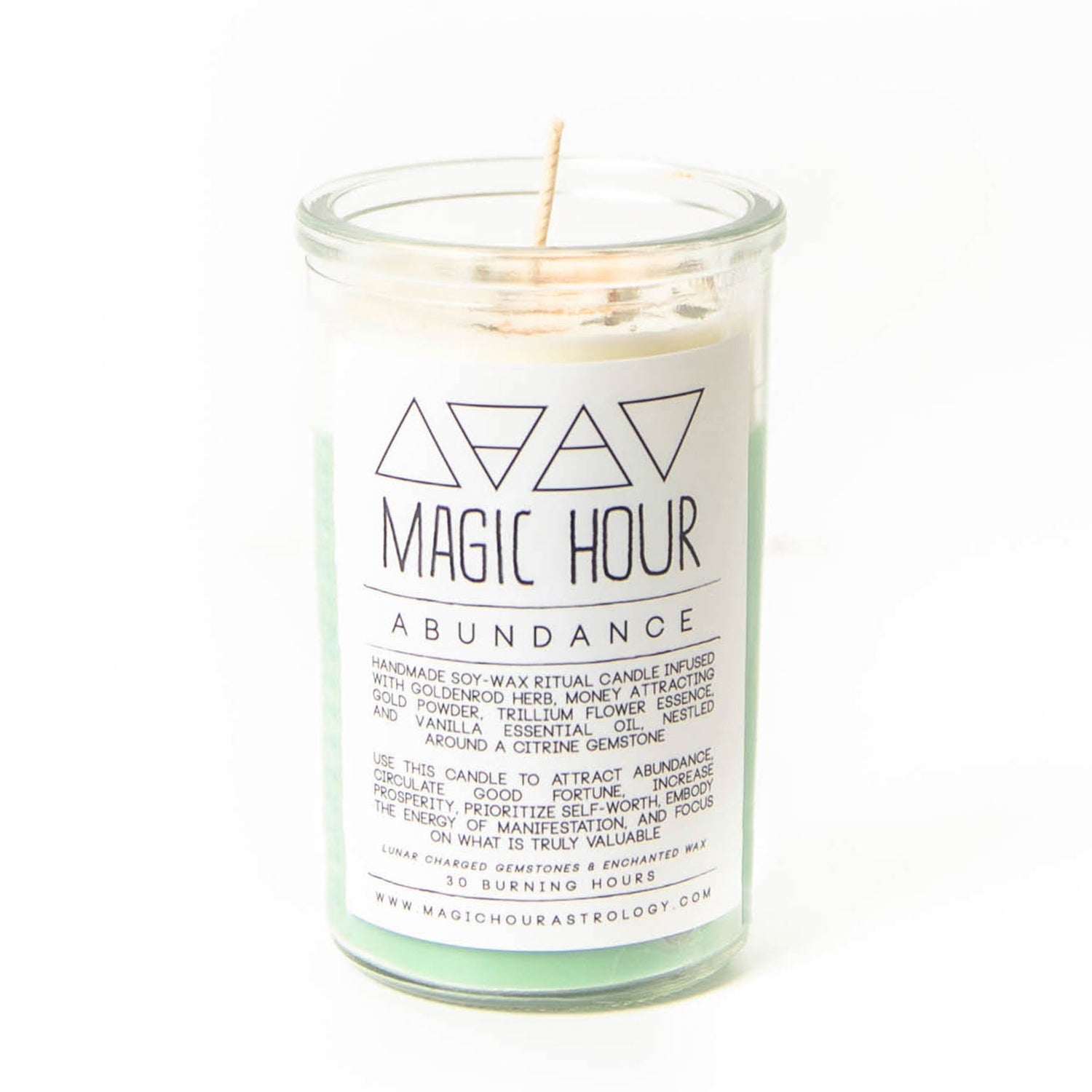 Abundance Ritual Candle - Small