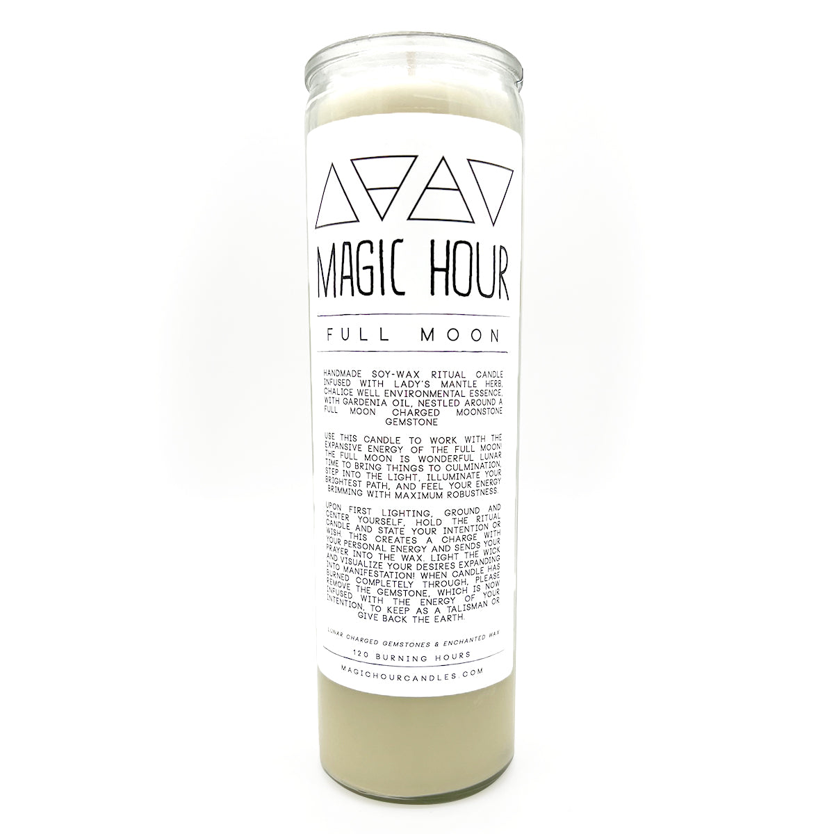 Full Moon Ritual Candle - Large