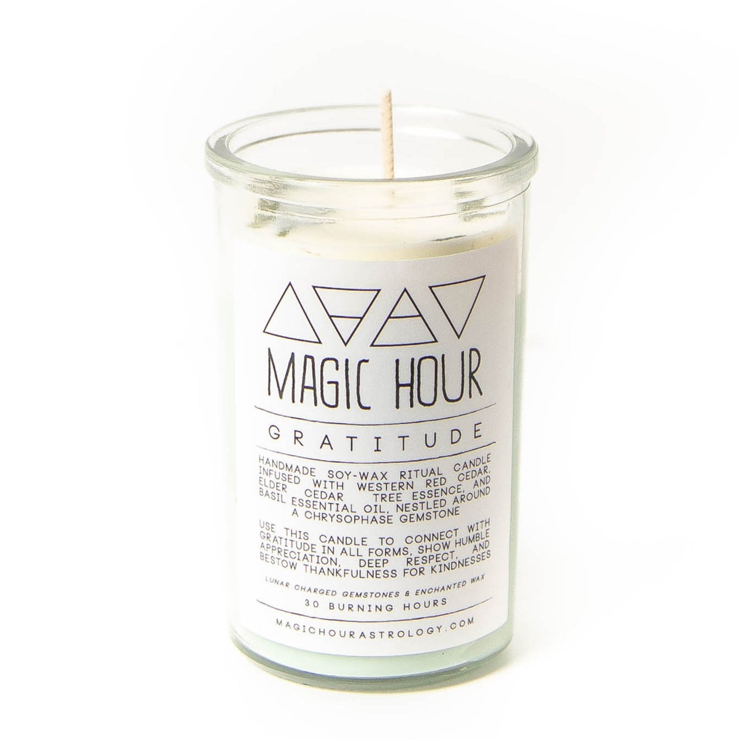 Gratitude Ritual Candle - Small