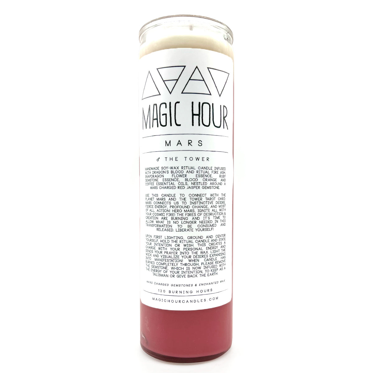 Mars / The Tower Ritual Candle - Large