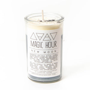 New Moon Ritual Candle - Small