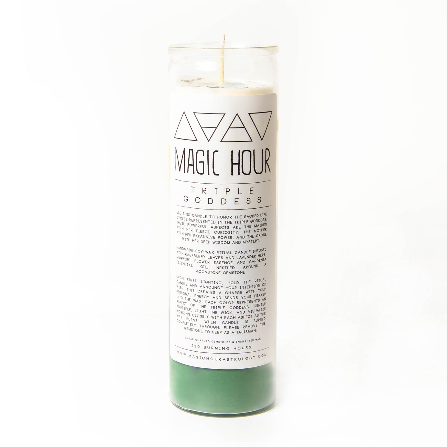 Triple Goddess Ritual Candle - Large